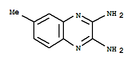 2,3-Quinoxalinediamine,6-methyl-(9ci)Structure,90558-59-1Structure 2,3-Quinoxalinediamine,6-methyl-(9ci) Structure,90558-59-1Structure