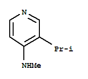 (6ci,7ci)-3-異丙基-4-(甲基氨基)-吡啶結(jié)構(gòu)式_90565-30-3結(jié)構(gòu)式