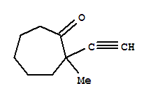 (7ci)-2-乙炔-2-甲基-環(huán)庚酮結構式_90925-08-9結構式