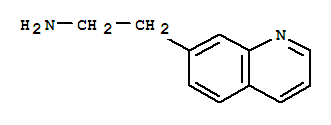 2-(喹啉-7-基)乙胺結(jié)構(gòu)式_910412-44-1結(jié)構(gòu)式