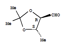 反式-(9ci)-2,2,5-三甲基-1,3-二氧戊環(huán)-4-羧醛結(jié)構(gòu)式_91237-23-9結(jié)構(gòu)式