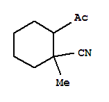 (7ci)-2-乙?；?1-甲基-環(huán)己烷甲腈結(jié)構(gòu)式_91251-50-2結(jié)構(gòu)式