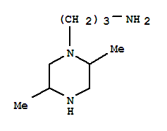 (9ci)-2,5-二甲基-1-哌嗪丙胺結(jié)構(gòu)式_91913-66-5結(jié)構(gòu)式