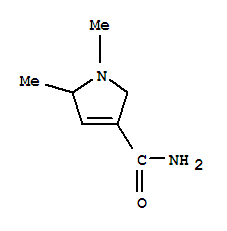(9ci)-2,5-二氫-1,5-二甲基-1H-吡咯-3-羧酰胺結(jié)構(gòu)式_92020-07-0結(jié)構(gòu)式