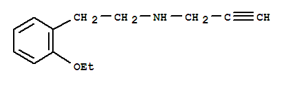 (7ci)-o-乙氧基-n-2-丙炔-苯乙胺結(jié)構(gòu)式_92040-07-8結(jié)構(gòu)式