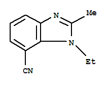 7-Benzimidazolecarbonitrile,1-ethyl-2-methyl-(7ci)Structure,92289-32-2Structure 7-Benzimidazolecarbonitrile,1-ethyl-2-methyl-(7ci) Structure,92289-32-2Structure