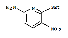(9ci)-6-(乙基硫代)-5-硝基-2-吡啶胺結(jié)構(gòu)式_92741-41-8結(jié)構(gòu)式