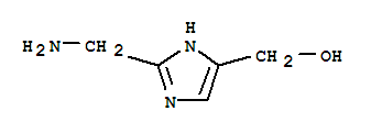 2-(氨基甲基)-1H-咪唑-5-甲醇結構式_928631-39-4結構式