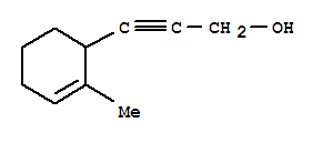 (7ci)-3-(2-甲基-2-環(huán)己烯-1-基)2-丙炔-1-醇結構式_94073-82-2結構式