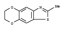 (7ci)-6,7-二氫-2-甲基-P-二噁英并[2,3-f]苯并噻唑結構式_94216-06-5結構式