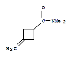 (6ci)-N,N-二甲基-3-亞甲基-環(huán)丁烷羧酰胺結(jié)構(gòu)式_98425-72-0結(jié)構(gòu)式