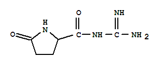 (6ci)-n-脒基-5-氧代-2-吡咯烷羧酰胺結(jié)構(gòu)式_98485-05-3結(jié)構(gòu)式