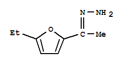 (6ci)-5-乙基-2-呋喃基 甲基, 肼酮酮結(jié)構(gòu)式_98489-45-3結(jié)構(gòu)式