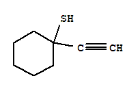 (6ci)-1-乙炔-環(huán)己烷硫醇結構式_98559-20-7結構式