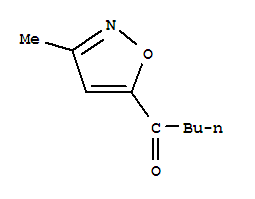 (6ci)-1-(3-甲基-5-異噁唑基)-1-戊酮結(jié)構(gòu)式_98959-84-3結(jié)構(gòu)式