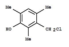 (6ci, 9ci)-3-(氯甲基)-2,4,6-三甲基苯酚結構式_99187-90-3結構式