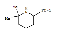 (6CI)-6-異丙基-2,2-二甲基-哌啶結(jié)構(gòu)式_99863-12-4結(jié)構(gòu)式