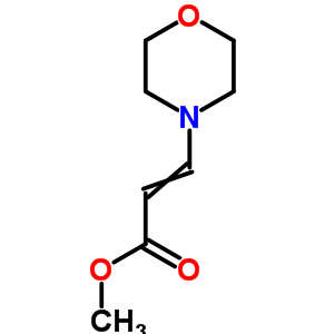 2-Propenoic acid,3-(4-morpholinyl)-, methyl esterStructure,1009-80-9Structure 2-Propenoic acid,3-(4-morpholinyl)-, methyl ester Structure,1009-80-9Structure