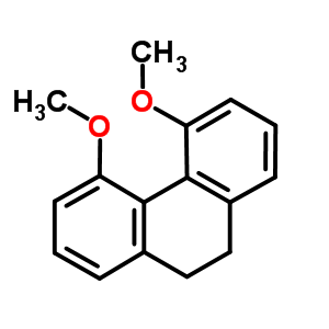 Phenanthrene,9,10-dihydro-4,5-dimethoxy-Structure,10127-53-4Structure Phenanthrene,9,10-dihydro-4,5-dimethoxy- Structure,10127-53-4Structure