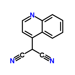 Propanedinitrile,2-(4-quinolinyl)-Structure,10147-03-2Structure Propanedinitrile,2-(4-quinolinyl)- Structure,10147-03-2Structure