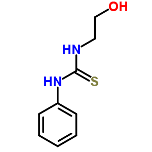 1-Phenyl-3-(2-hydroxyethyl)thiourea Structure,102-12-5Structure