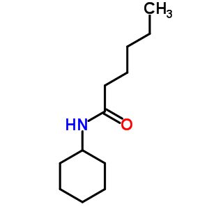 N-環(huán)己基己酰胺結構式_10264-27-4結構式