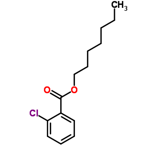 Benzoic acid,2-chloro-, heptyl esterStructure,10276-86-5Structure Benzoic acid,2-chloro-, heptyl ester Structure,10276-86-5Structure