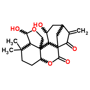 NodosinStructure,10391-09-0Structure Nodosin Structure,10391-09-0Structure