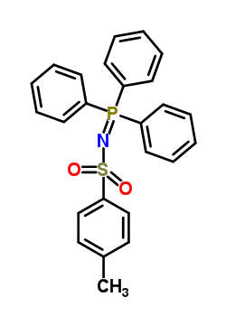 Benzenesulfonamide,4-methyl-n-(triphenylphosphoranylidene)-Structure,1058-14-6Structure Benzenesulfonamide,4-methyl-n-(triphenylphosphoranylidene)- Structure,1058-14-6Structure