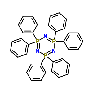 六苯基三聚磷腈結(jié)構(gòu)式_1110-78-7結(jié)構(gòu)式