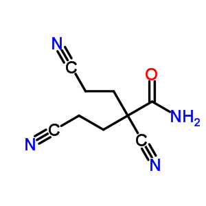 Butanamide,2,4-dicyano-2-(2-cyanoethyl)-Structure,1112-50-1Structure Butanamide,2,4-dicyano-2-(2-cyanoethyl)- Structure,1112-50-1Structure
