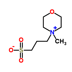 N-methyl-n-(3-sulfopropyl)morpholinium, inner saltStructure,111282-24-7Structure N-methyl-n-(3-sulfopropyl)morpholinium, inner salt Structure,111282-24-7Structure