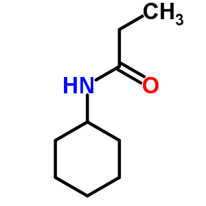 Propanamide,n-cyclohexyl-Structure,1126-56-3Structure Propanamide,n-cyclohexyl- Structure,1126-56-3Structure