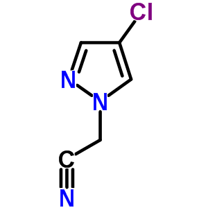 (4-Chloro-1H-pyrazol-1-yl)acetonitrileStructure,113336-23-5Structure (4-Chloro-1H-pyrazol-1-yl)acetonitrile Structure,113336-23-5Structure
