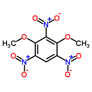 Benzene,2,4-dimethoxy-1,3,5-trinitro-Structure,1150-40-9Structure Benzene,2,4-dimethoxy-1,3,5-trinitro- Structure,1150-40-9Structure