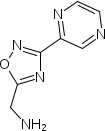 3-(2-Pyrazinyl)-1,2,4-oxadiazole-5-methanamineStructure,1157834-49-5Structure 3-(2-Pyrazinyl)-1,2,4-oxadiazole-5-methanamine Structure,1157834-49-5Structure