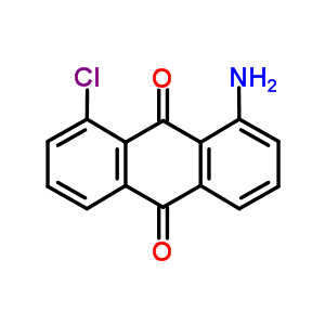 9,10-Anthracenedione,1-amino-8-chloro-Structure,117-09-9Structure 9,10-Anthracenedione,1-amino-8-chloro- Structure,117-09-9Structure