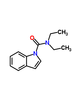 N n-二乙基-1H-吲哚-1-羧酰胺結(jié)構(gòu)式_119668-50-7結(jié)構(gòu)式