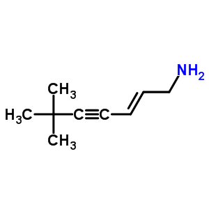(E)-6,6-dimethyl-2-hept-1-en-4-yn-1-amineStructure,123926-47-6Structure (E)-6,6-dimethyl-2-hept-1-en-4-yn-1-amine Structure,123926-47-6Structure