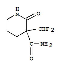 3-(Difluoromethyl)-2-oxo-3-piperidinecarboxamideStructure,126309-11-3Structure 3-(Difluoromethyl)-2-oxo-3-piperidinecarboxamide Structure,126309-11-3Structure