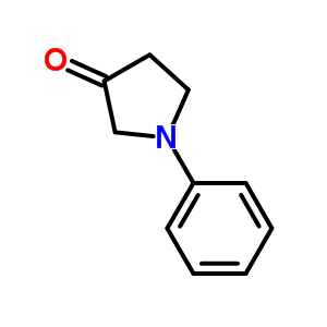 1-Phenylpyrrolidin-3-oneStructure,128120-02-5Structure 1-Phenylpyrrolidin-3-one Structure,128120-02-5Structure