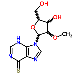 Inosine,2-o-methyl-6-thio-(9ci)Structure,13039-46-8Structure Inosine,2-o-methyl-6-thio-(9ci) Structure,13039-46-8Structure
