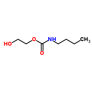 Carbamic acid,n-butyl-, 2-hydroxyethyl esterStructure,13105-54-9Structure Carbamic acid,n-butyl-, 2-hydroxyethyl ester Structure,13105-54-9Structure