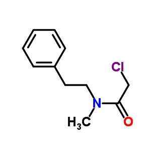 2-Chloro-n-methyl-n-(2-phenylethyl)acetamideStructure,13230-84-7Structure 2-Chloro-n-methyl-n-(2-phenylethyl)acetamide Structure,13230-84-7Structure