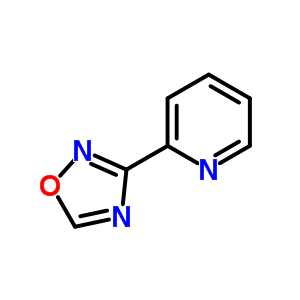 Pyridine,2-(1,2,4-oxadiazol-3-yl)-Structure,13389-59-8Structure Pyridine,2-(1,2,4-oxadiazol-3-yl)- Structure,13389-59-8Structure