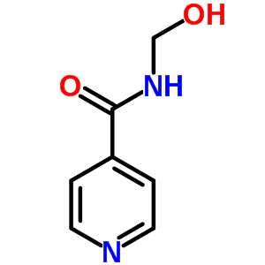 Isonicotinamide, n-(hydroxymethyl)-Structure,13538-44-8Structure Isonicotinamide, n-(hydroxymethyl)- Structure,13538-44-8Structure