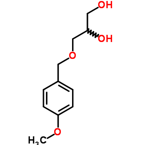 3-(4-Methoxybenzyloxy)propane-1,2-diolStructure,13807-95-9Structure 3-(4-Methoxybenzyloxy)propane-1,2-diol Structure,13807-95-9Structure