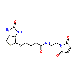 N-biotinyl-n’-maleimido-ethylenediamineStructure,139554-72-6Structure N-biotinyl-n’-maleimido-ethylenediamine Structure,139554-72-6Structure