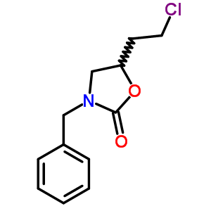 3-Benzyl-5-(2-chloroethyl)oxazolidin-2-oneStructure,13999-27-4Structure 3-Benzyl-5-(2-chloroethyl)oxazolidin-2-one Structure,13999-27-4Structure
