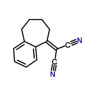Propanedinitrile,2-(6,7,8,9-tetrahydro-5h-benzocyclohepten-5-ylidene)-Structure,14003-22-6Structure Propanedinitrile,2-(6,7,8,9-tetrahydro-5h-benzocyclohepten-5-ylidene)- Structure,14003-22-6Structure